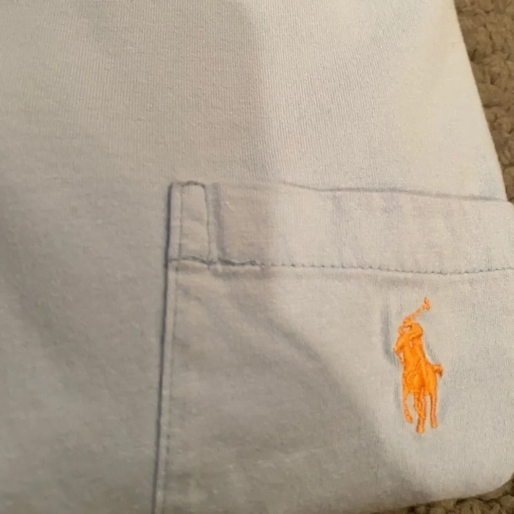 Polo Ralph Lauren Light Blue Sz Large Tall T-Shirt